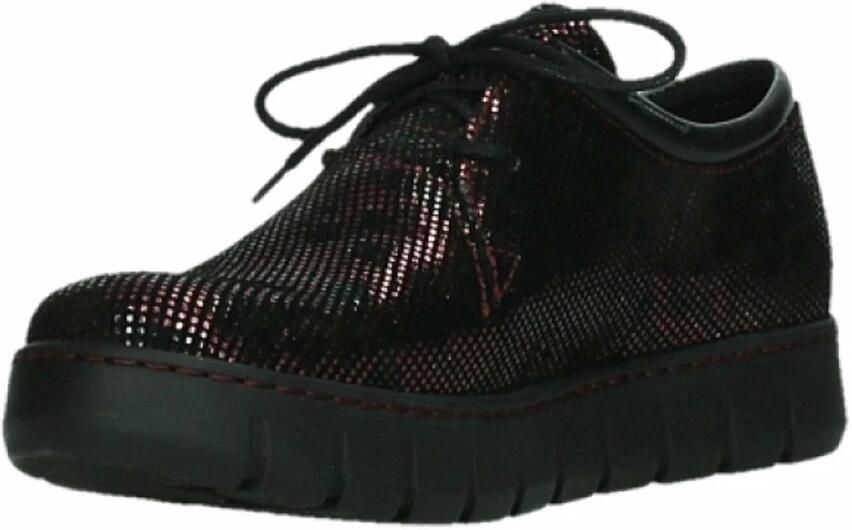 Wolky Nette schoenen 02325 Vic 47505 Rood suede