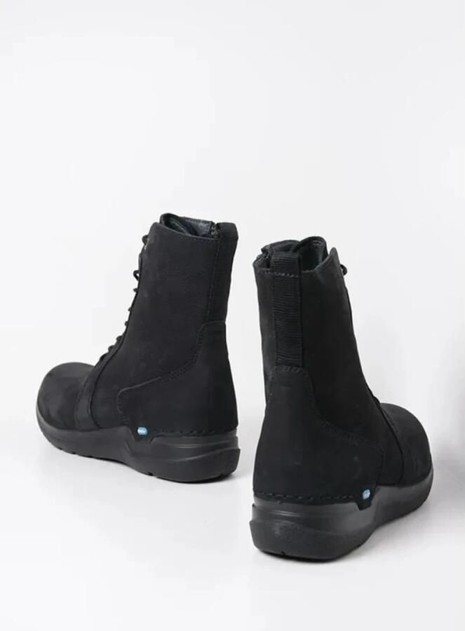 Wolky Viper HV Dames Veterboot 0663210-000 Zwart - Foto 3