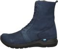 Wolky Viper Veterschoenen Hoog Blauw - Blauw