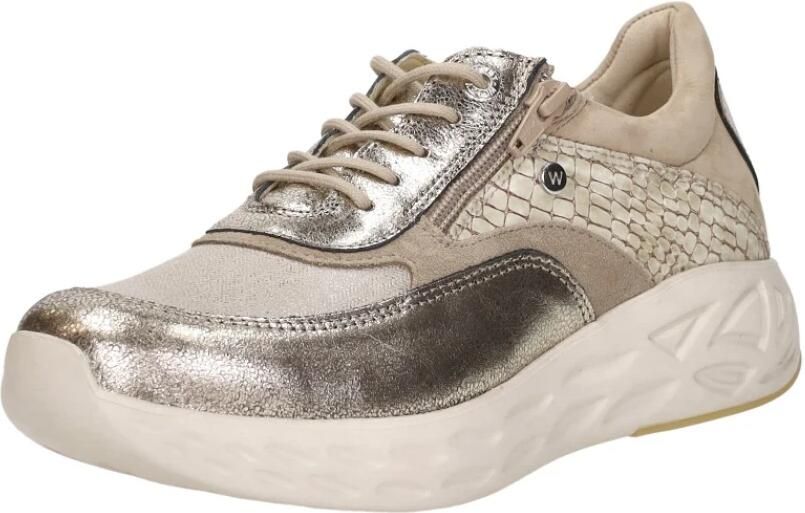 Wolky 0570390-144 dames veterschoenen sportief metallic - Foto 3