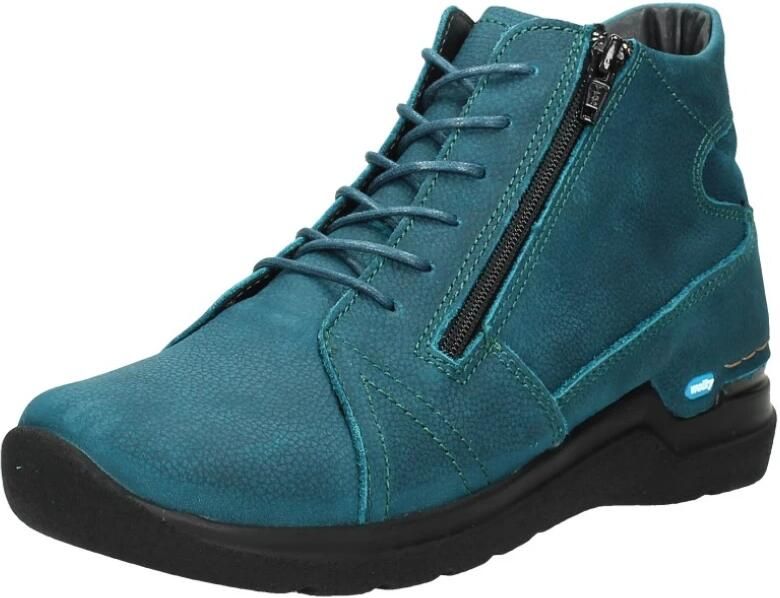 Wolky Dames Veterboot 0660611-880 Why Antique Petrol - Foto 3