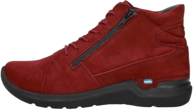 Wolky Why Veterschoenen Hoog Rood - Foto 2