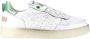 Womsh Vintage Wit Leren Sneaker - Thumbnail 1