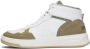 Womsh Witte Hoge Sneaker met Unieke Details White Heren - Thumbnail 2