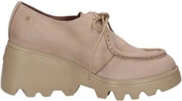Wonders Amalia Suède Leren Casual Schoen Taupe