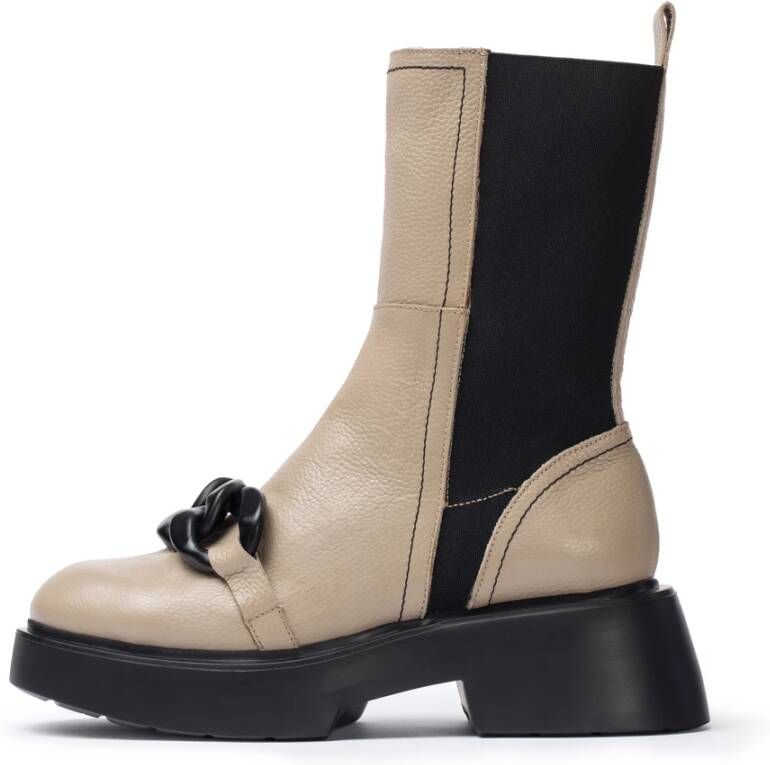 Wonders Botín Aiko marrón Color: Taupe Brown Dames