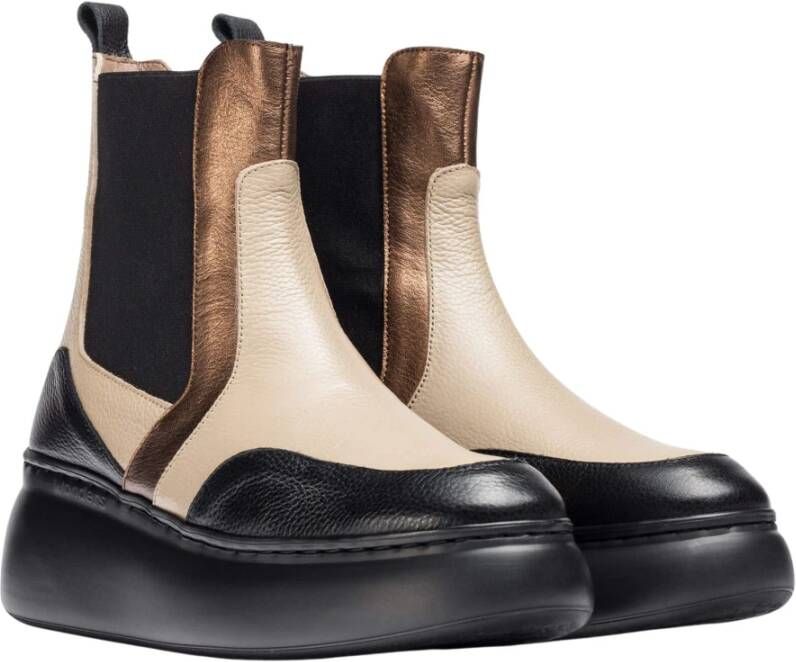 Wonders Botín Deportivo Yuri Marrón Color: Negro Multicolor Dames