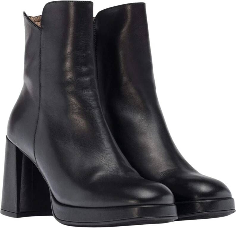 Wonders Botín Santo negro Color: Negro Black Dames