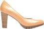 Wonders Elegante Bruine Leren Pump Brown Dames - Thumbnail 2