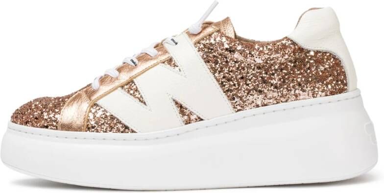 Wonders Deportivas Dorita Glitter Rosa Color: Metalizados Multicolor Dames