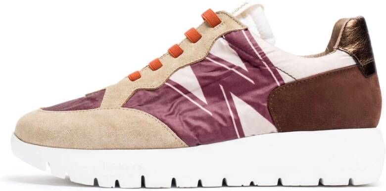 Wonders Odisei Dames Sneaker met Fris Logo Detail Multicolor Dames