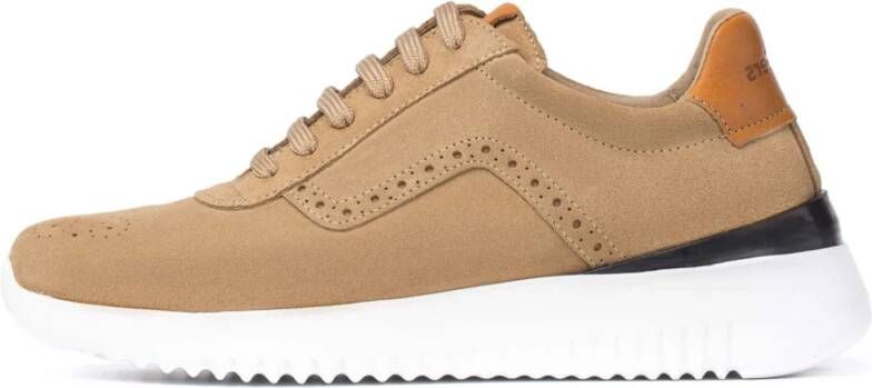 Wonders Lage Sneakers GEHAKTE LEREN SNEAKERS CB-3320