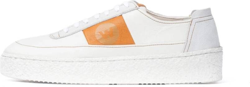 Wonders Deportivas piel cordones Color: Blanco White Heren