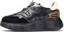 Wonders Zwarte Roma Damessneakers Verhogen Stijl Black Dames - Thumbnail 1