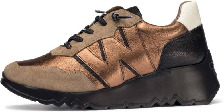 Wonders Deportivas Track Oro Color: Marrón Brown Dames