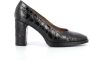 Wonders Flexibele leren pump voor vrouwen Black Dames - Thumbnail 2