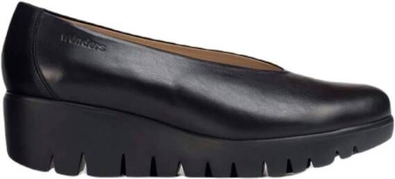 Wonders Fly Damesandaal met MemoryGel Inlegzool Black Dames