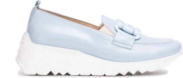 Wonders Gestructureerde leren mocassin met linkversiering - Foto 6