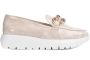 Wonders Iris Tie Dye Patent Leren Moccasin Beige Dames - Thumbnail 2