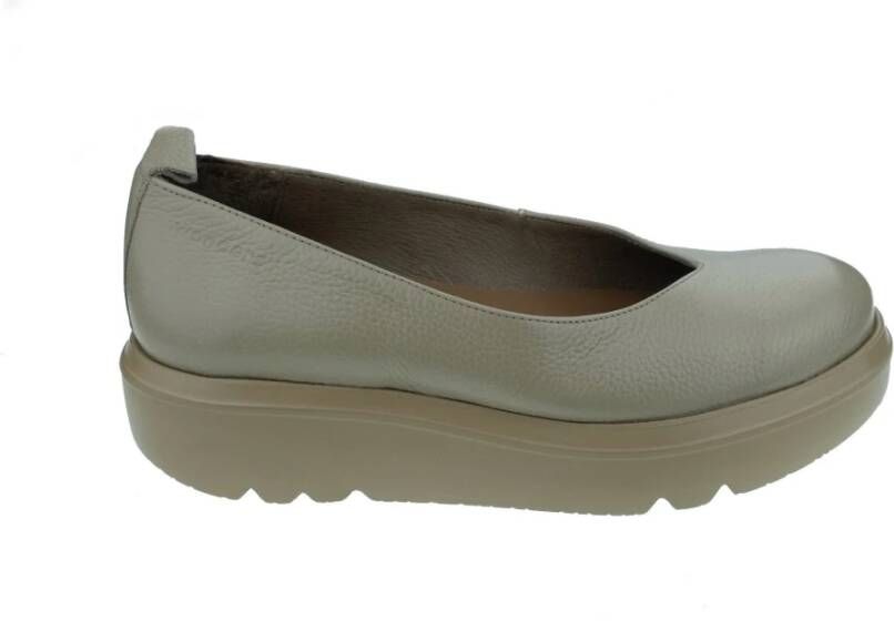 Wonders Klassieke Dames Loafer Taupe Gray Dames