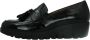 Wonders -Dames zwart ballerina's & mocassins - Thumbnail 2