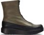 Wonders Botín Livia oliva Color: Negro Green Dames - Thumbnail 2