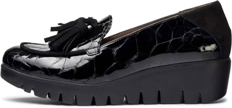 Wonders Mocasines Simone Negros Color: Negro Black Dames