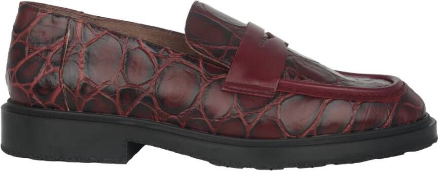 Wonders Rode damessloafer mocassins