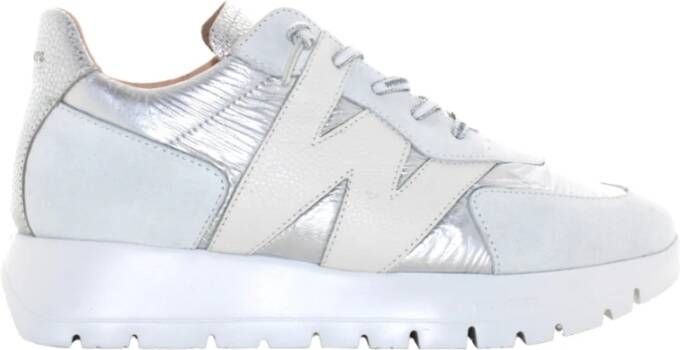 Wonders Witte Sneakers Comfort Stijl White Dames