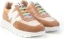 Wonders Odisei Urban Sneaker met MemoryGel Binnenzool Beige Dames - Thumbnail 6