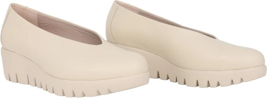 Wonders Beige Leren Dames Loafer - Foto 4