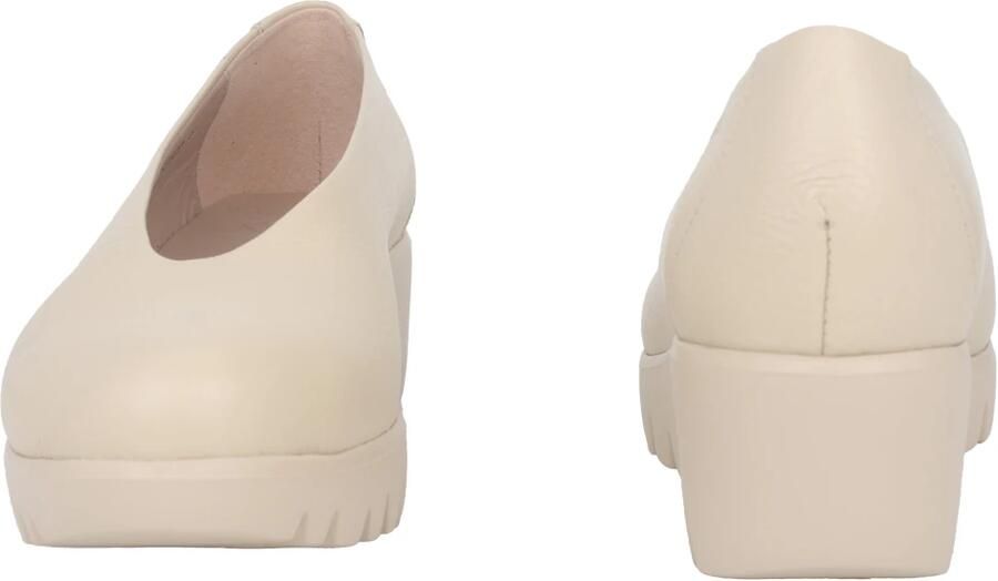 Wonders Beige Leren Dames Loafer - Foto 2