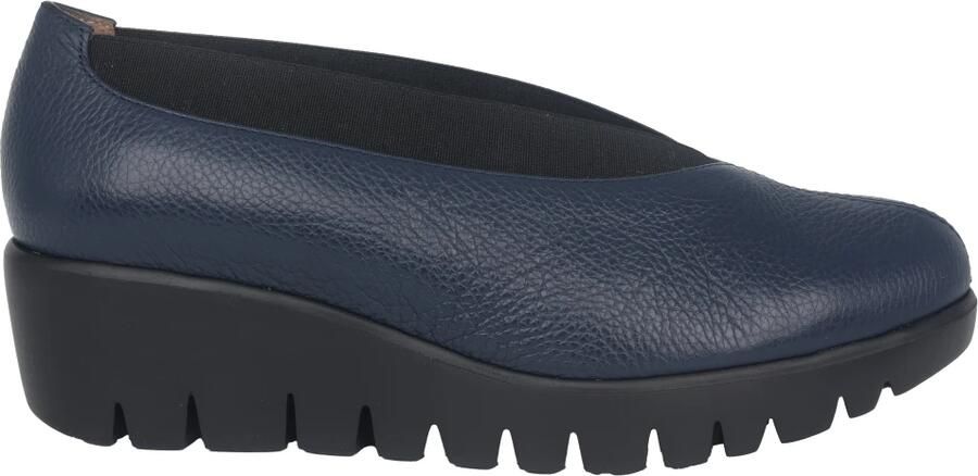 Wonders Blauwe Dames Loafer Hoge Kwaliteit