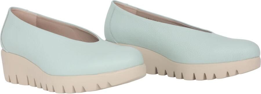 Wonders Blauwe Leren Dames Loafer - Foto 3
