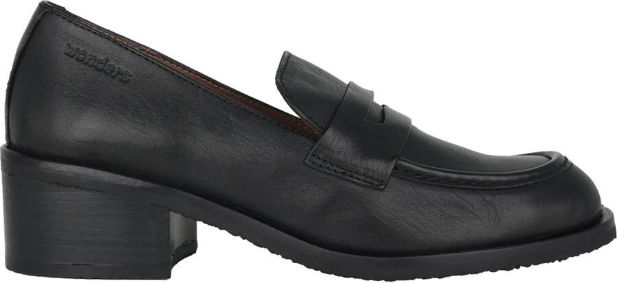 Wonders Crep 1 dames instapper Zwart