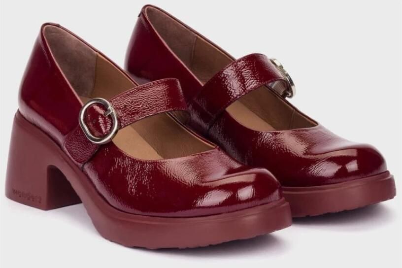 Wonders Dames bandpump E-7142 Bordeaux Lakleer - Foto 3
