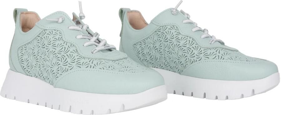 Wonders Groene Leren Damessneaker - Foto 3
