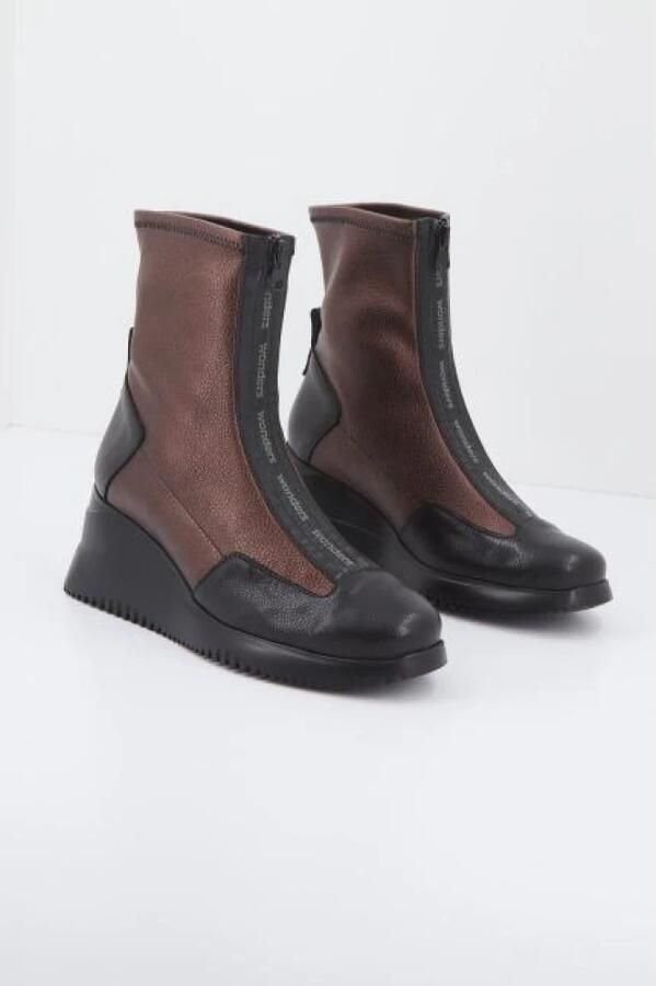 Wonders Botín India Negro Color: Negro Multicolor Dames - Foto 3