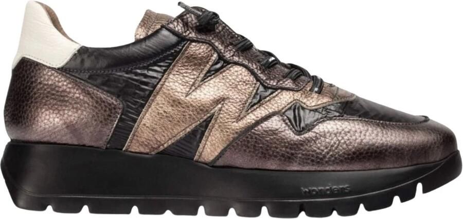 Wonders -Dames goud sneakers - Foto 2