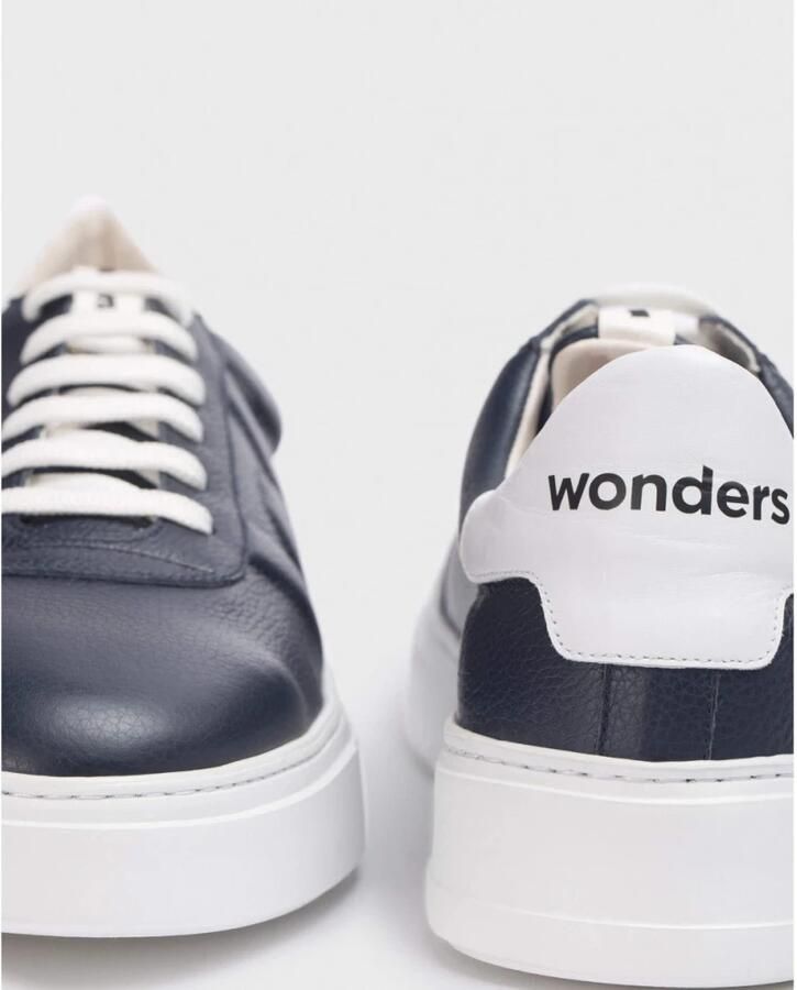 Wonders Oliver heren sneaker blauw - Foto 2
