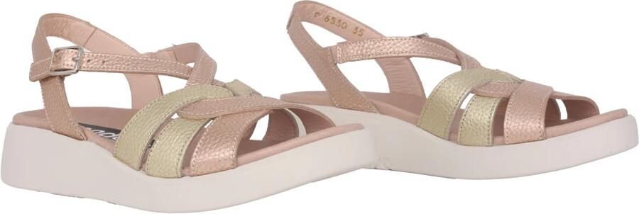 Wonders Roze Metallic Dames Sandaal