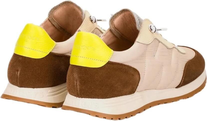 Wonders Towanda 02 dames sneaker Bruin - Foto 4
