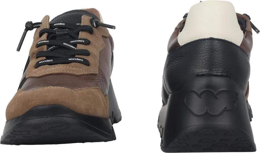 Wonders Bronzen Leren Sneaker voor Vrouwen - Foto 4