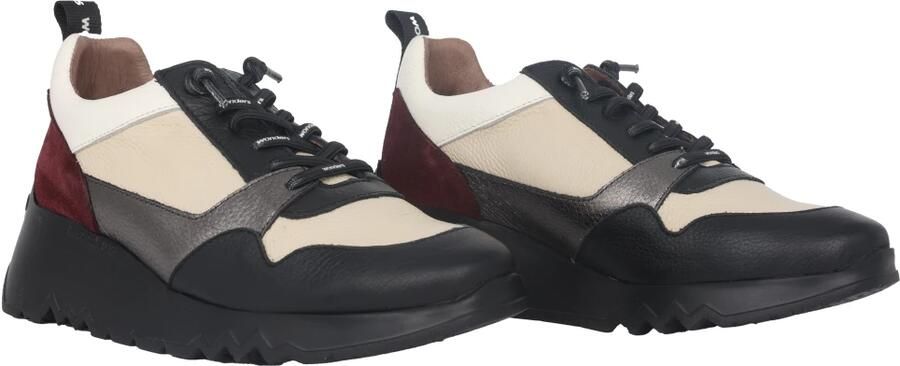 Wonders Suki dames sneaker beige - Foto 3