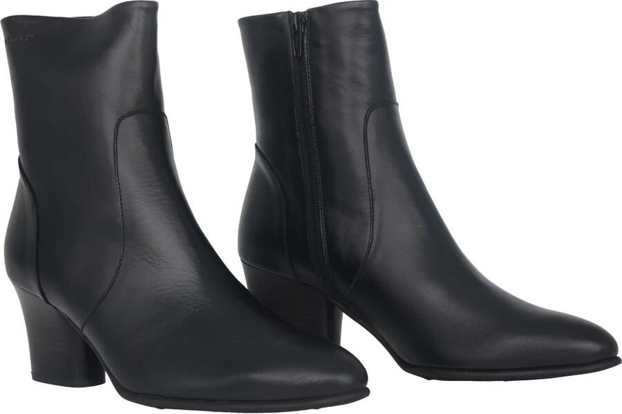 Wonders Zwarte Enkellaars voor Vrouwen Comfortabel - Foto 2