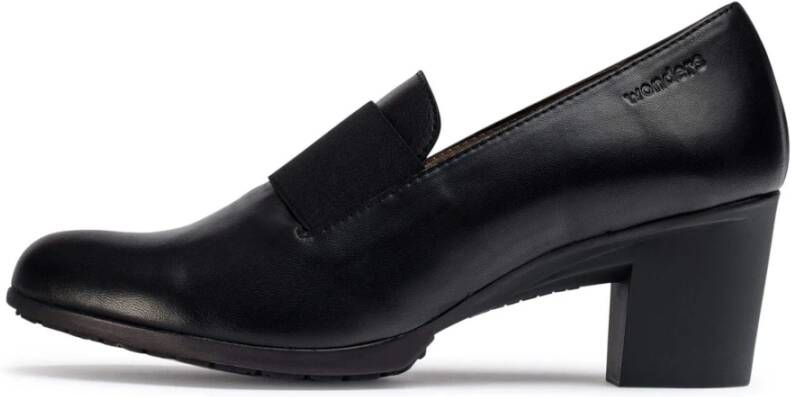 Wonders Zapato elástico negro Color: Negro Black Dames