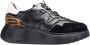 Wonders Zwarte Roma Damessneakers Verhogen Stijl Black Dames - Thumbnail 6