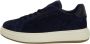 Woolrich Blauwe Suède Court Sneakers Mannen Blue Heren - Thumbnail 2