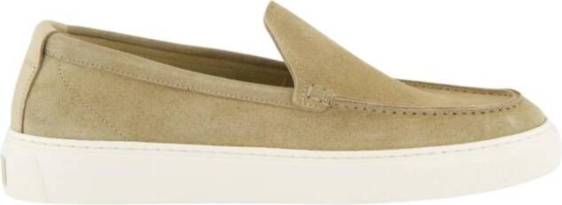 Woolrich Beige Slip On Loafers Beige Heren