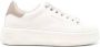 Woolrich Witte Leren Sneakers met Grijze Profielen White Dames - Thumbnail 1